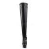 Pleaser - DELIGHT3000 Plattform Overknee Stiefel - Schwarz Product image
